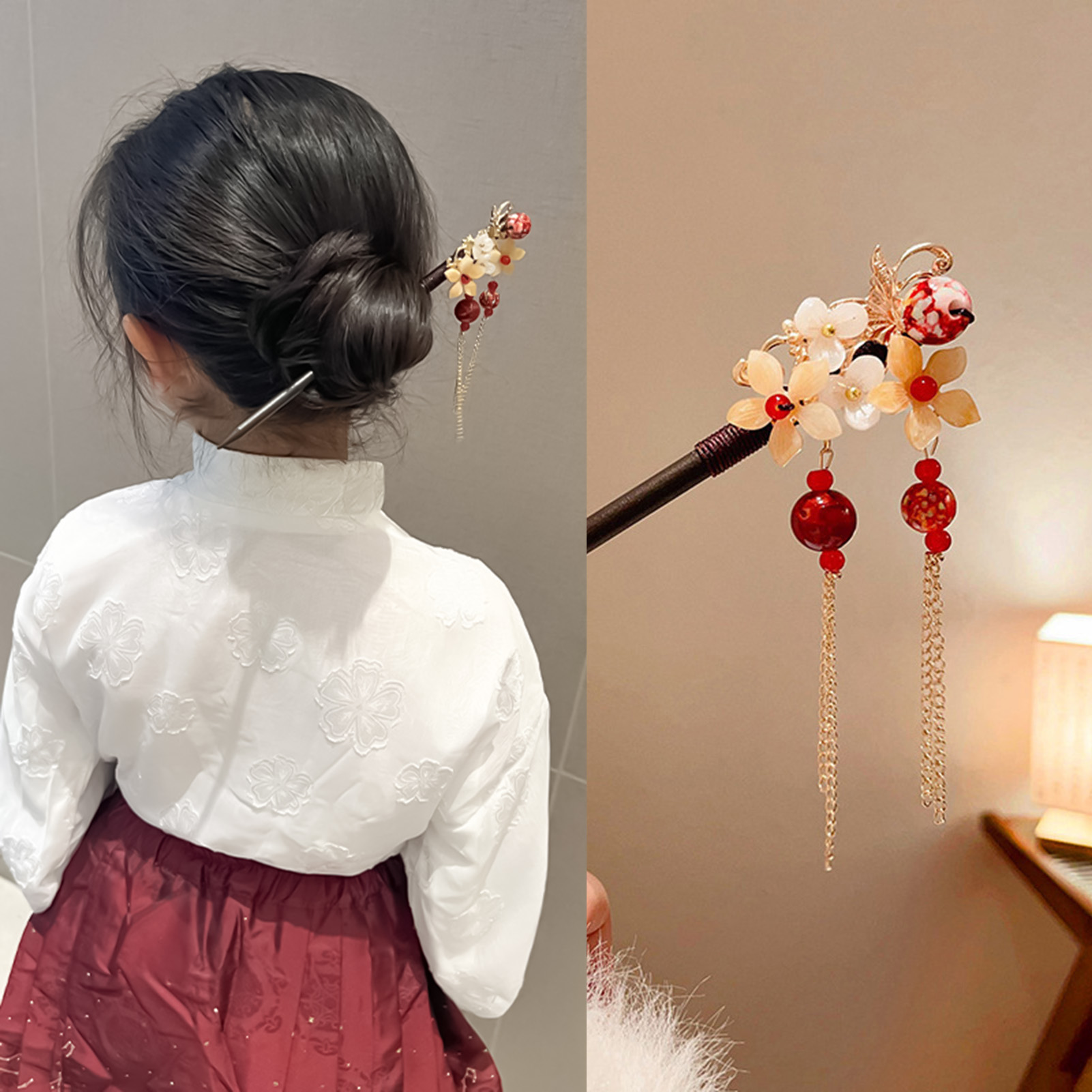 Women Accessories Shop - Holiday Party Chinese Hair Stick Alloy