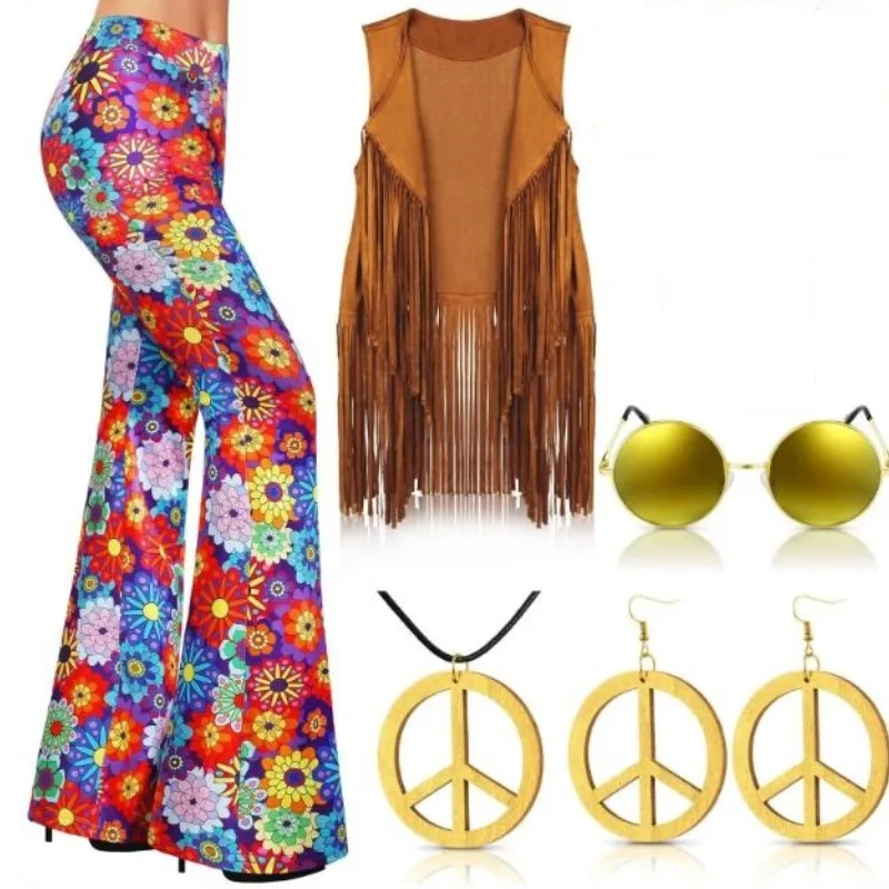 Women'S Accessories In The 70S - 70s Outfits for Women Hippie Costume