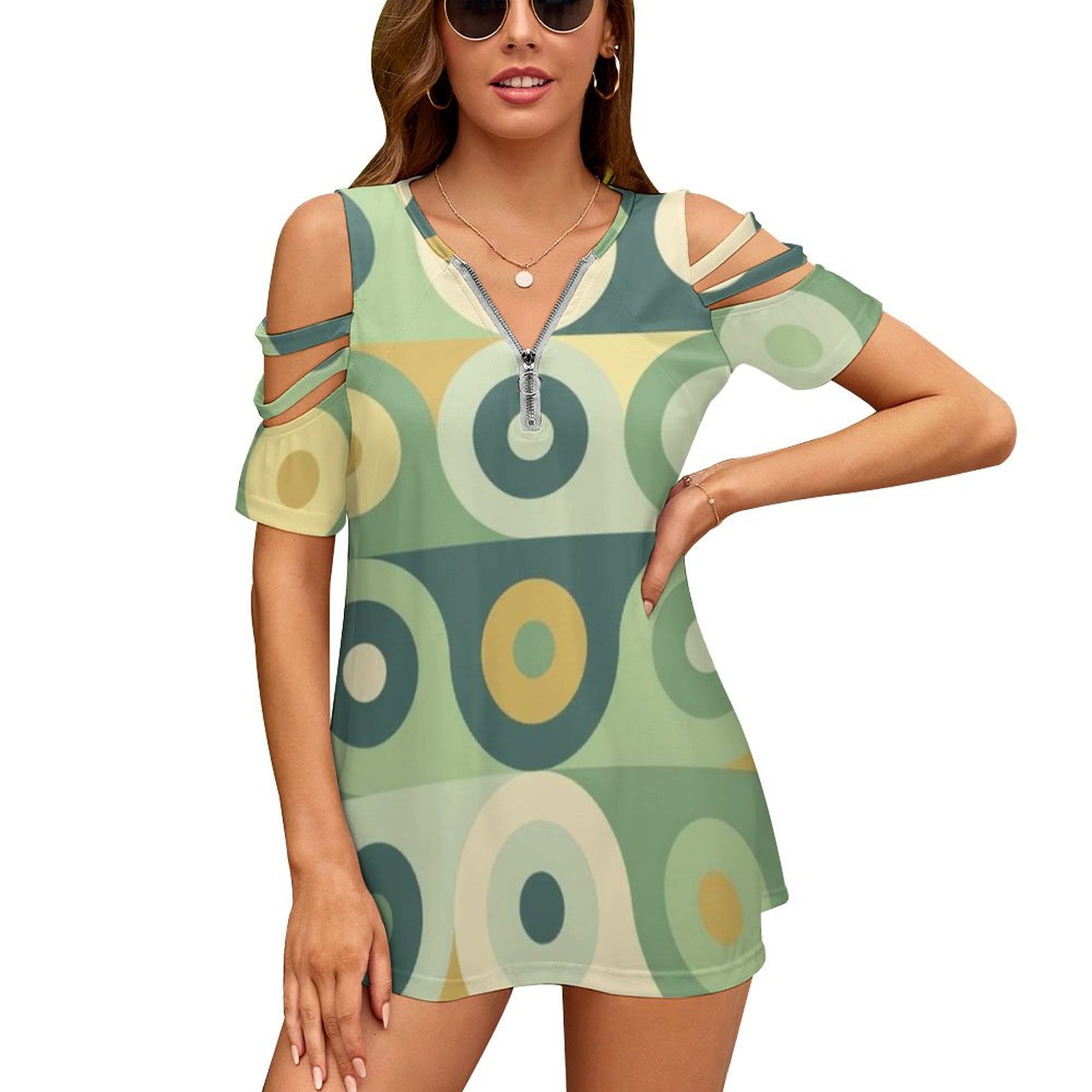 Groovy 70's Pattern Women Zipp - огляд і ціна Women'S Accessories In The 70S