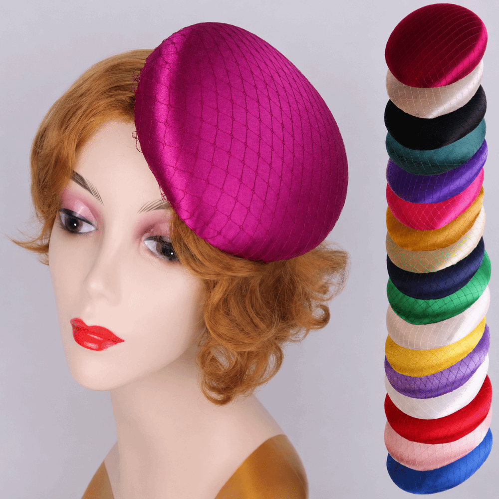 Solid Color Fascinator Base Wi - огляд і ціна Women'S Accessories In The 1920S