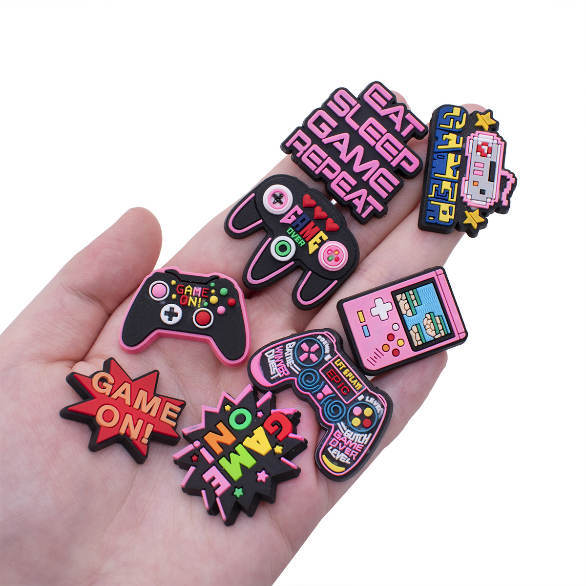 Game Shoe Charms for Crocs Acc - огляд і ціна Women'S Accessories For Crocs