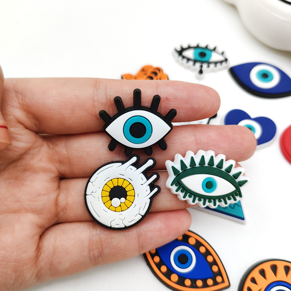Eyeball Shoe Charms for Crocs  - огляд і ціна Women'S Accessories For Crocs