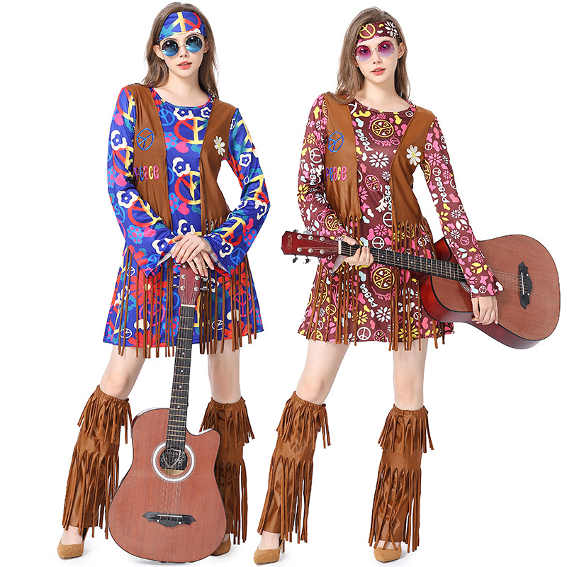 Halloween Disco Dress 70s 60s  - огляд і ціна Women'S Accessories In The 70S
