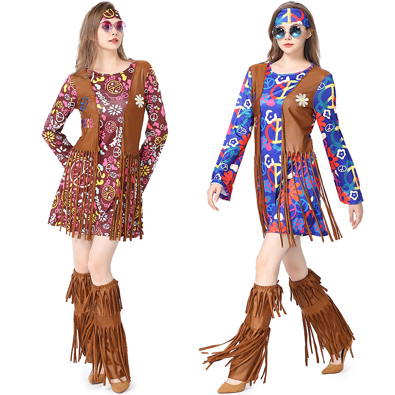 Halloween Disco Dress 70s 60s  - огляд і ціна Women'S Accessories In The 70S