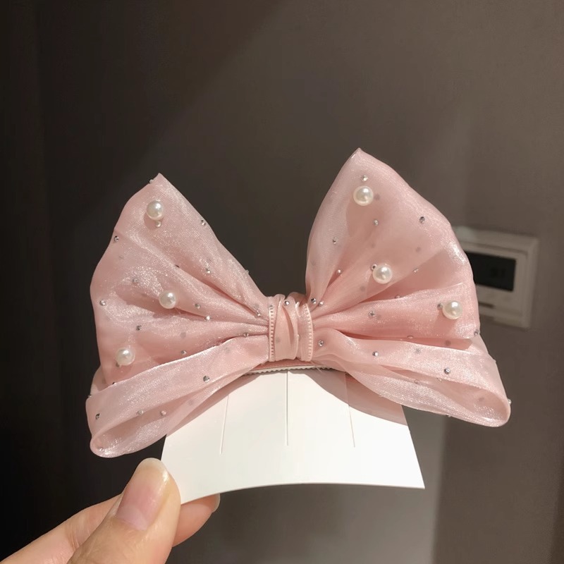 Brand New Pearl bow girl headw - огляд і ціна Accessories Brand For Women