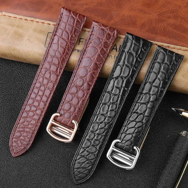 Crocodile Watchband 16 18 20 2 - огляд і ціна Women'S Accessories Cartier