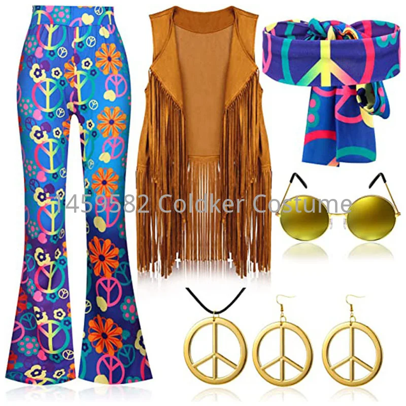 Hippie Costume Women Peace Lov - огляд і ціна Women'S Accessories In The 70S