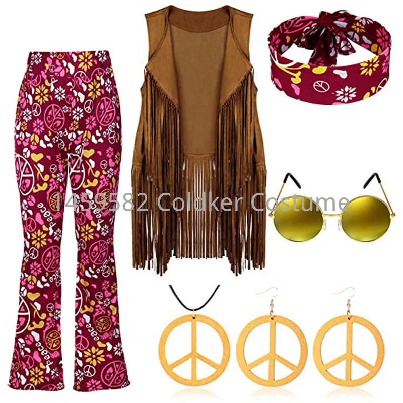 Hippie Costume Women Peace Lov - огляд і ціна Women'S Accessories In The 70S