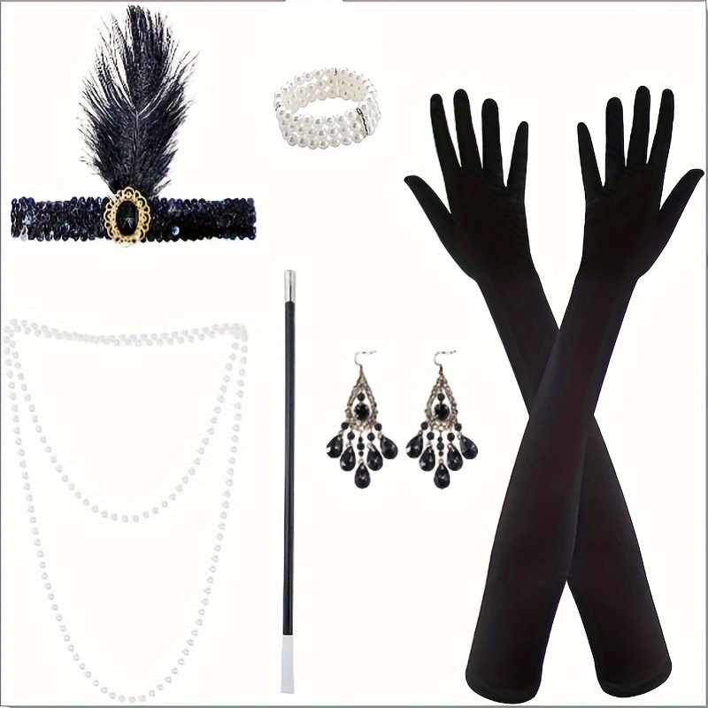 PESENAR 1920s Flapper Accessor - огляд і ціна Women'S Accessories In The 1920S