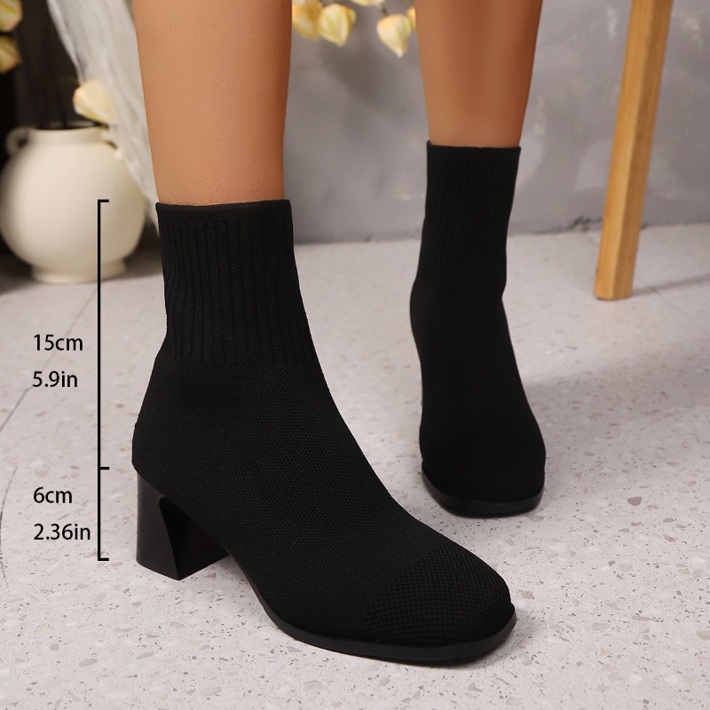 Women's Ankle Boots Knitted He - огляд і ціна Women'S Ankle Accessories