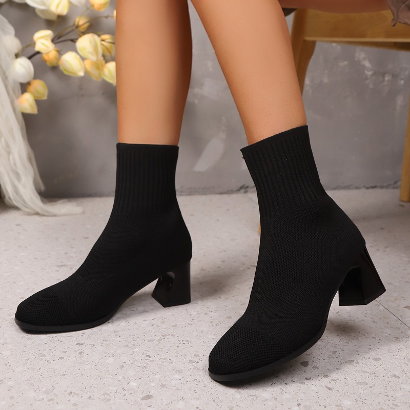 Women's Ankle Boots Knitted He - огляд і ціна Women'S Ankle Accessories