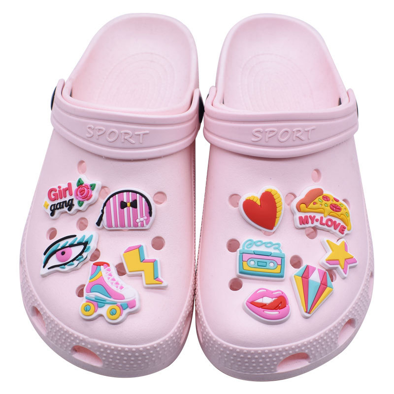 Hot Sales 1Pcs Cute Makeup Sho - огляд і ціна Women'S Accessories For Crocs
