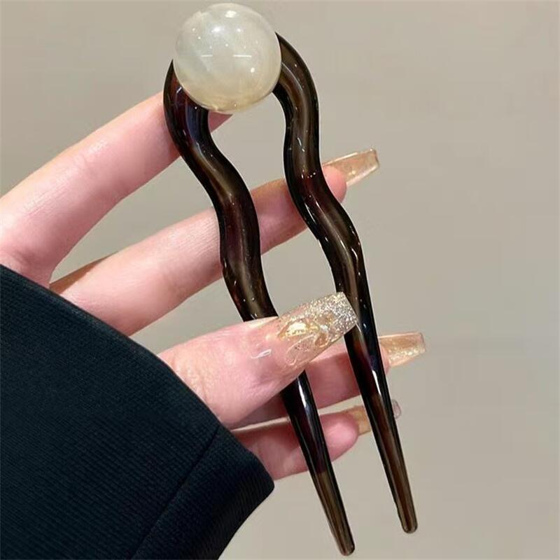 Fashion Colored Pearl U-Shaped - огляд і ціна Women Accessories Shop