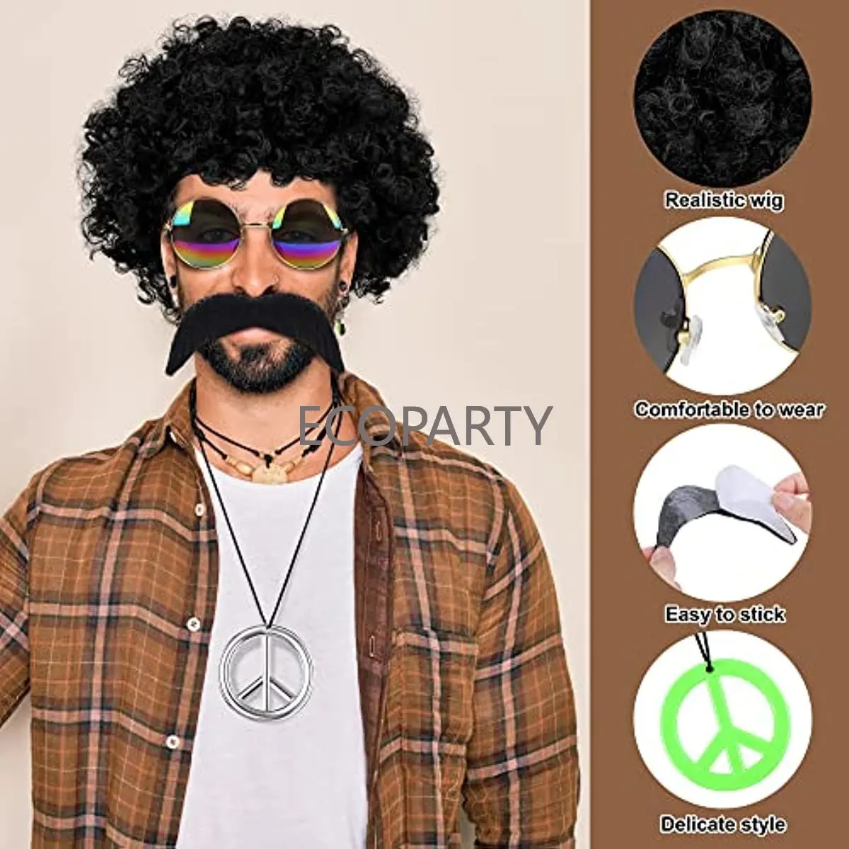 Hippie Costume Accessories 70s - огляд і ціна Women'S Accessories In The 70S