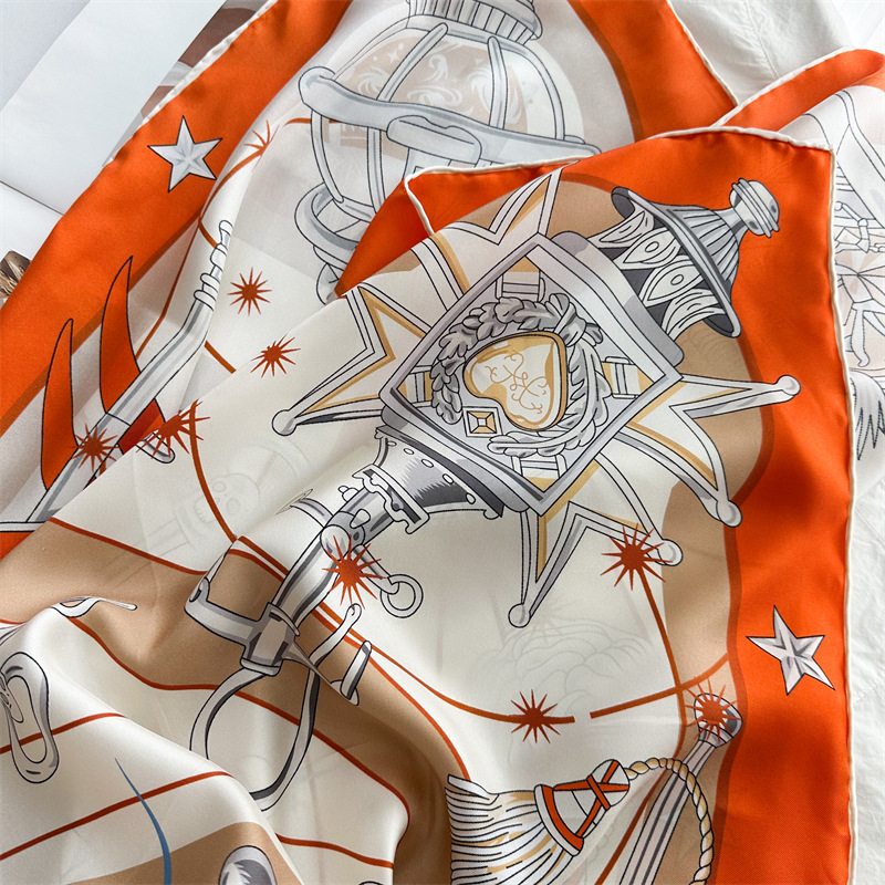 Luxury Brand Scarf Large Silk  - огляд і ціна Accessories Brand For Women
