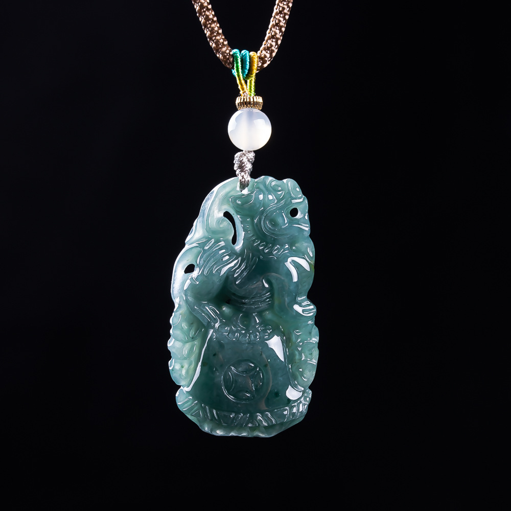 Burmese Jadeite Pixiu Pendant  - огляд і ціна Women Accessories For Gift