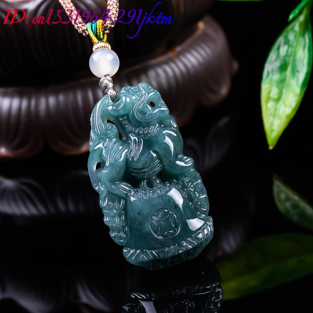 Burmese Jadeite Pixiu Pendant  - огляд і ціна Women Accessories For Gift