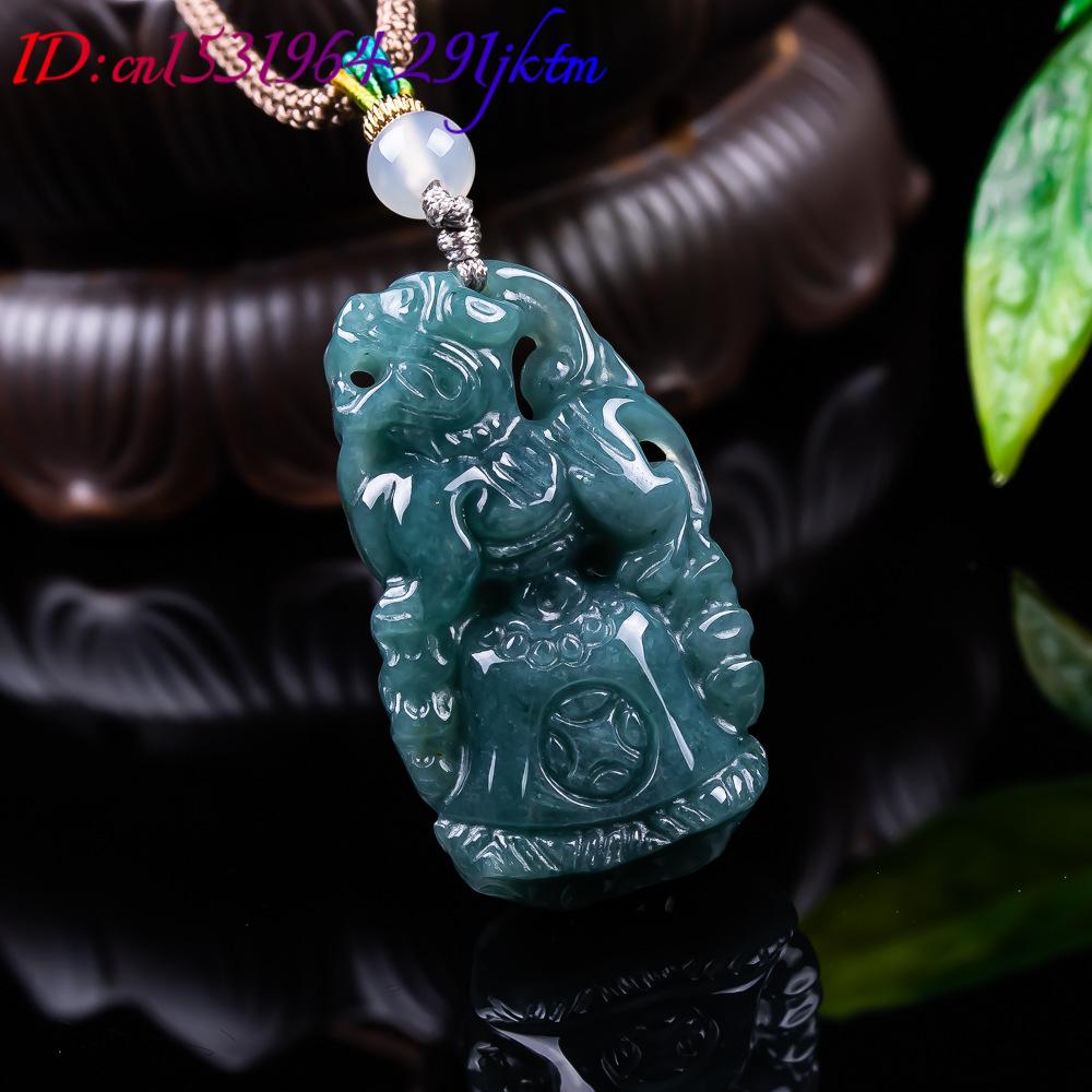 Burmese Jadeite Pixiu Pendant  - огляд і ціна Women Accessories For Gift