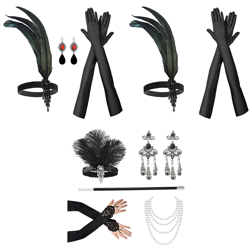 1920's Cosplay Flapper Hallowe - огляд і ціна Women'S Accessories In The 1920S