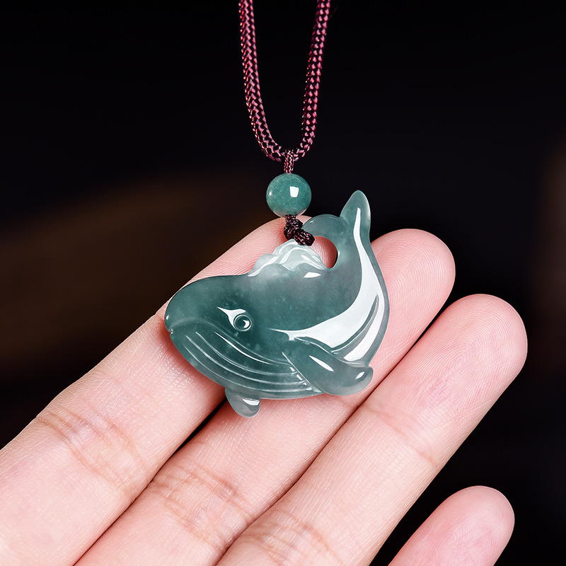 Natural Burmese Jadeite Whale  - огляд і ціна Women'S Accessories Jewelry