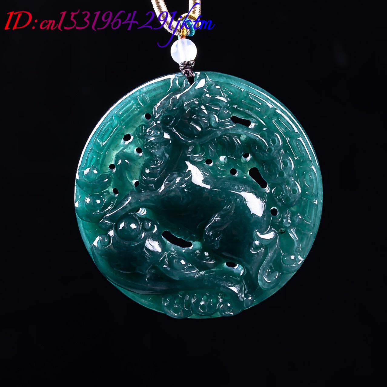 Burmese Jadeite Dragon Pendant - огляд і ціна Women Accessories For Gift