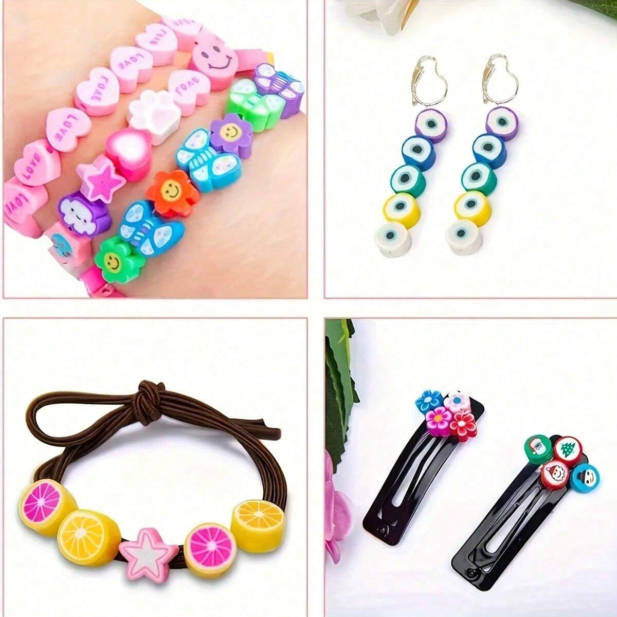1450/1200/250pcs Polymer Clay  - огляд і ціна Women Accessories Bracelet