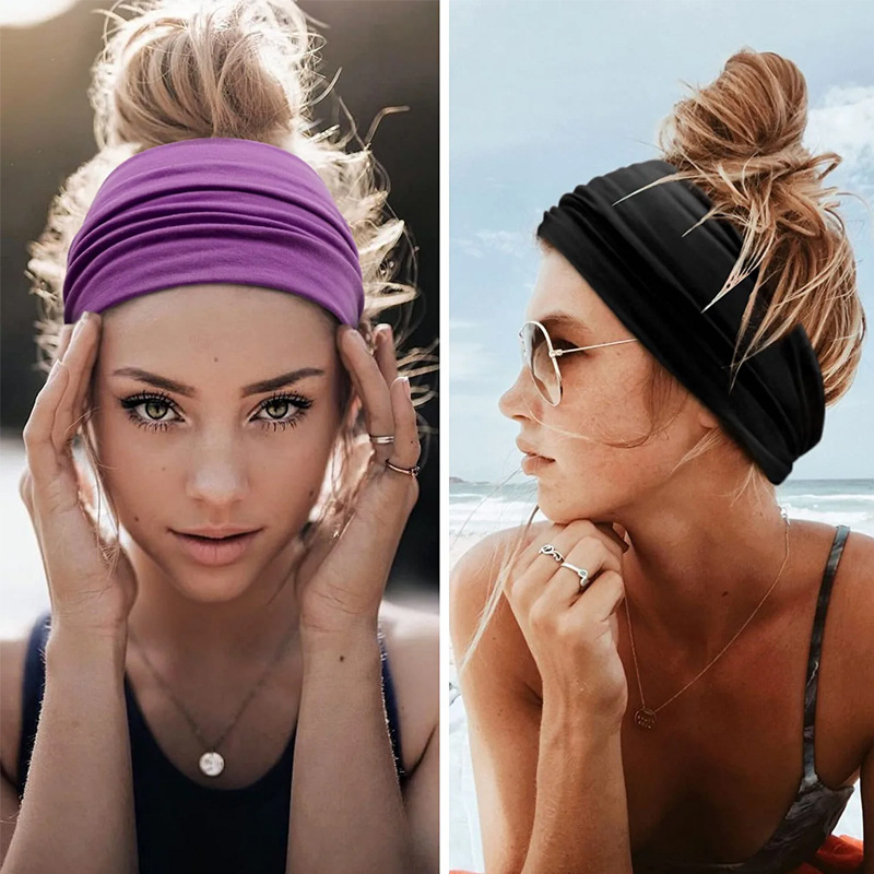 Sweatband for Men Women Elasti - огляд і ціна Women'S Yoga Accessories