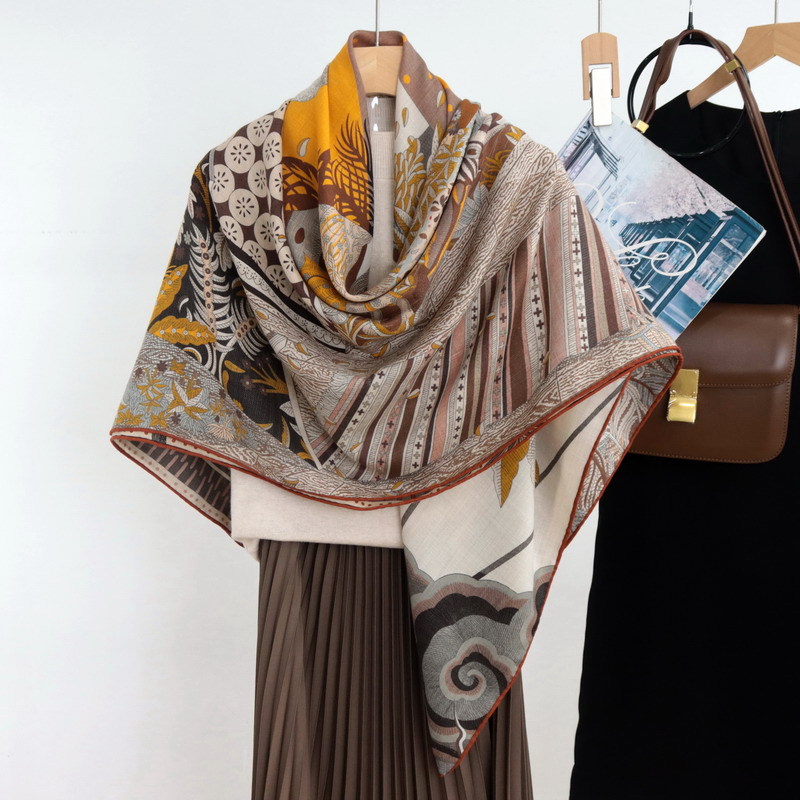 Winter Luxury Brand Scarf Doub - огляд і ціна Accessories Brand For Women