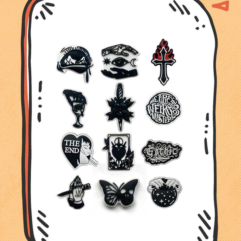 23Pcs Horror Halloween Shoe Ch - огляд і ціна Women'S Accessories For Crocs