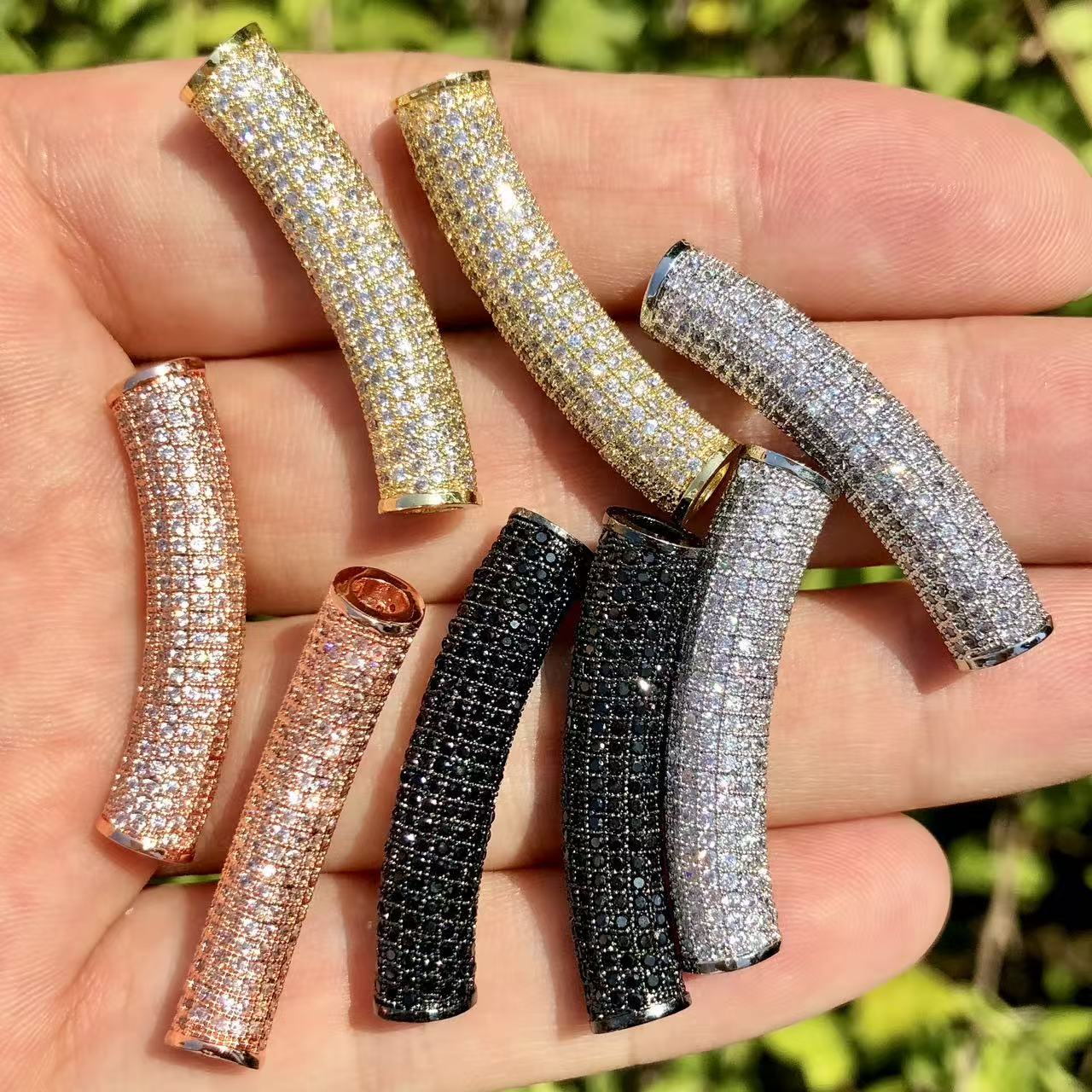 2Pcs/Lot Zirconia Pave Long Co - огляд і ціна Women Accessories Bracelet