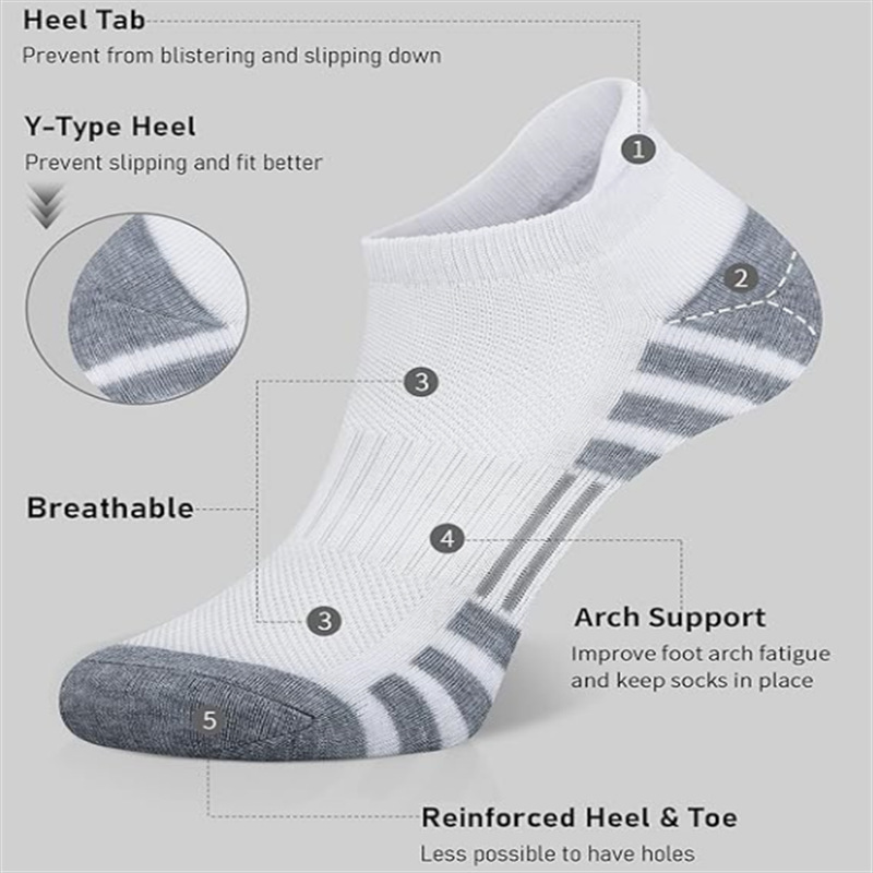 6/24 Pairs Cushioned Breathabl - огляд і ціна Women'S Ankle Accessories