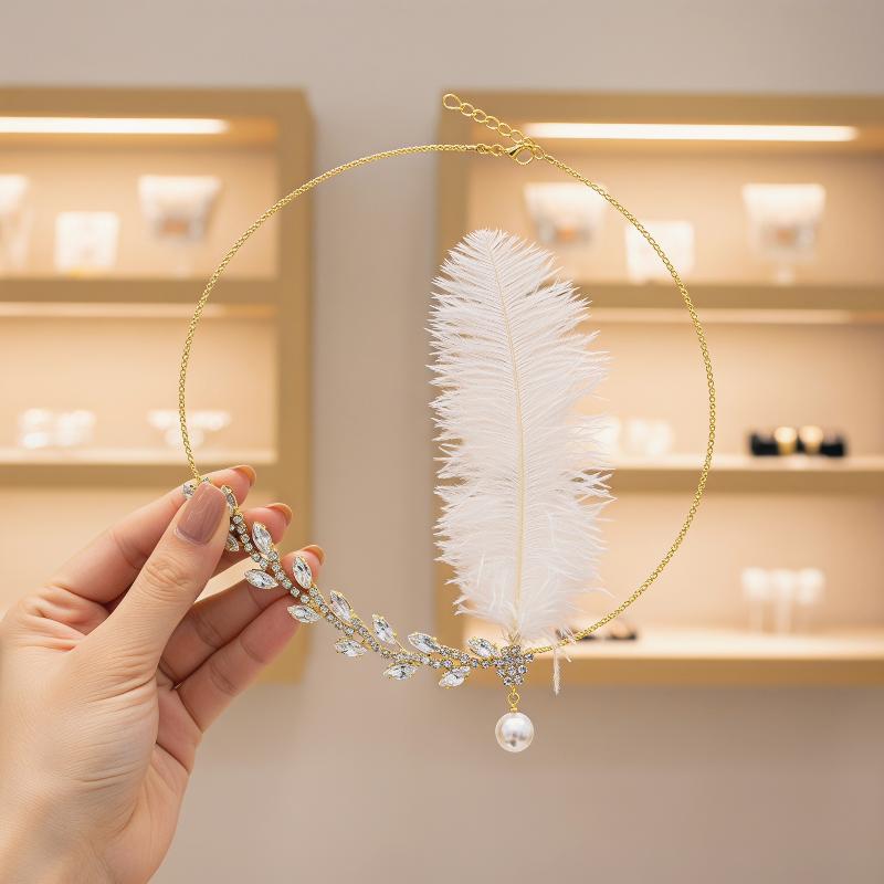 1920s Flapper Feather Headband - огляд і ціна Women'S Accessories In The 1920S