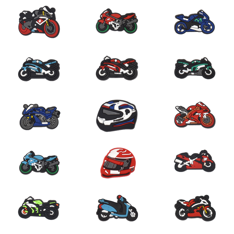 Motorcycles Shoe Charms for Cr - огляд і ціна Women'S Accessories For Crocs