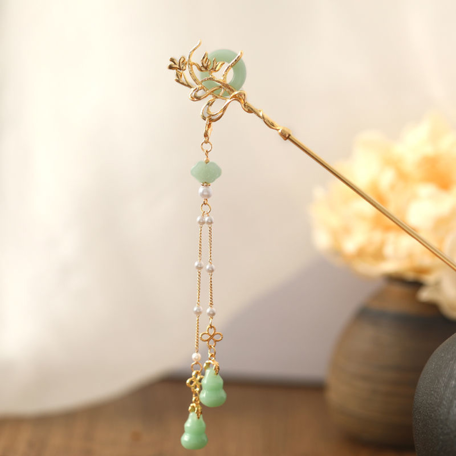 Chinese Style Glass Hairpin Fo - огляд і ціна Women Accessories Shop