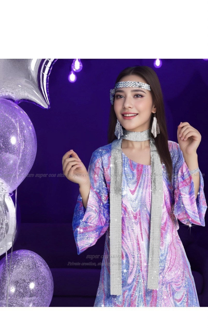 70s Disco Women Costume Outfit - огляд і ціна Women'S Accessories In The 70S