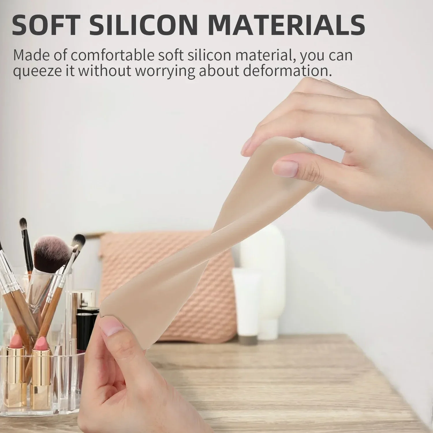Travel Makeup Brush Holder Sil - огляд і ціна Women Accessories Pouch