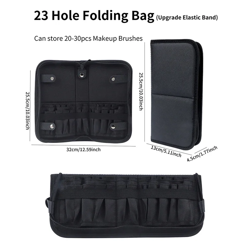 29/23 Holes Foldable Makeup Br - огляд і ціна Women Accessories Pouch