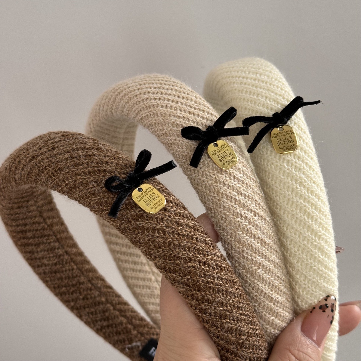 Brand New Gentle brown fabric  - огляд і ціна Accessories Brand For Women
