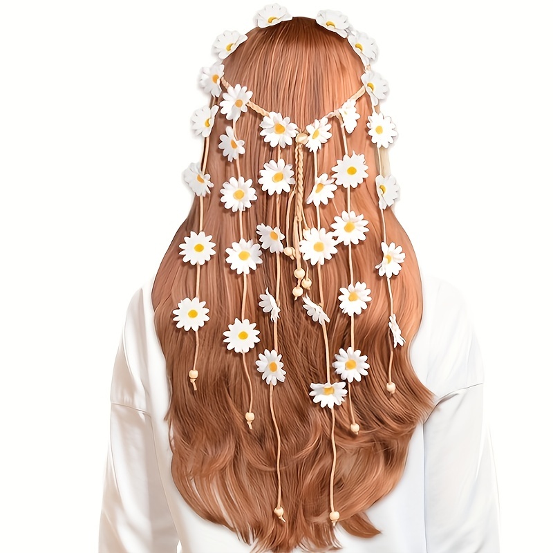 Flower hippie headband, flower - огляд і ціна Women'S Accessories In The 70S