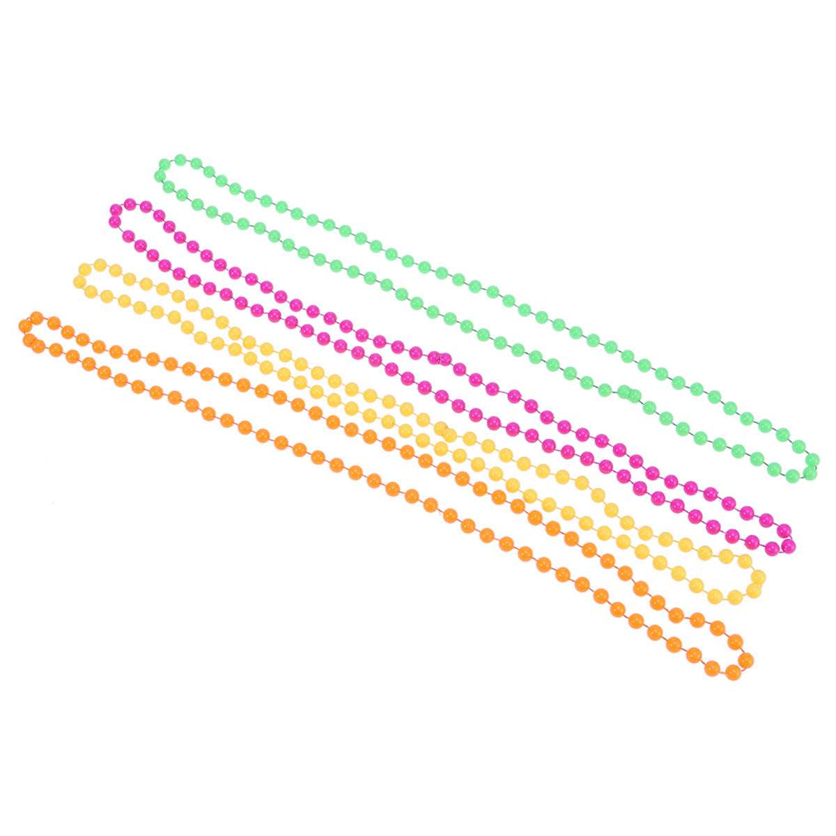 4Pcs Plastic Bead Necklace Wom - огляд і ціна Women'S Accessories In The 70S